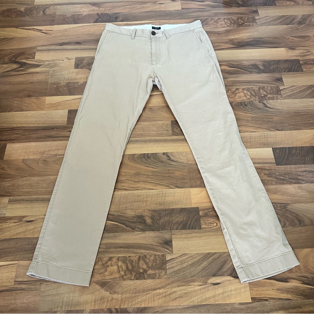 J.Crew Flex Slim Chino light Beige 30x30 Cotton Men’s Pants